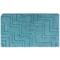Castle Hill London Zig Zag Bath Rug Collection
