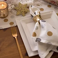 Design Imports Hammered 12-pc. Napkin Rings