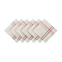 Design Imports French Stripe 6-pc. Napkins