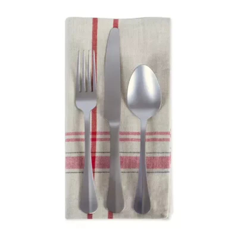 Design Imports French Stripe 6-pc. Napkins