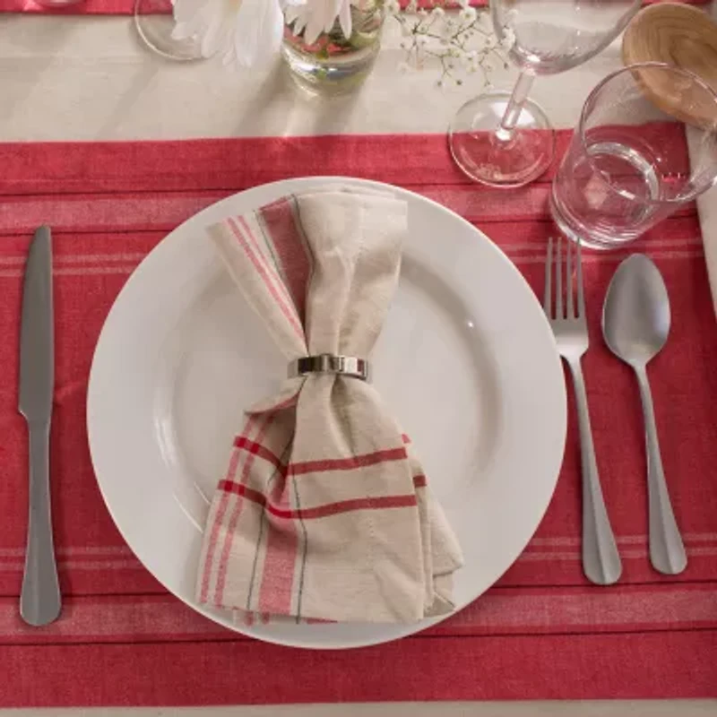 Design Imports French Stripe 6-pc. Napkins