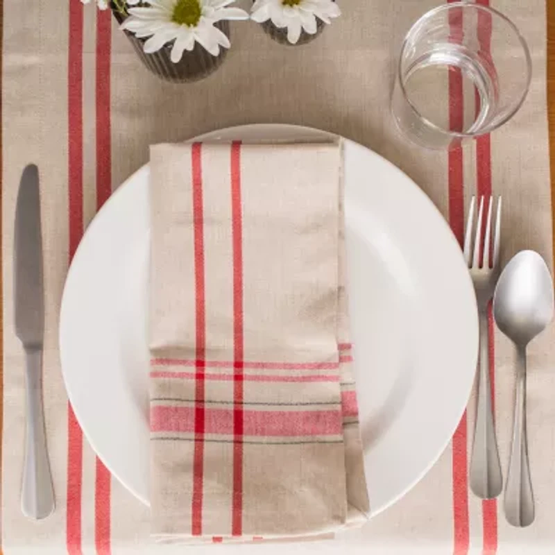 Design Imports French Stripe 6-pc. Napkins