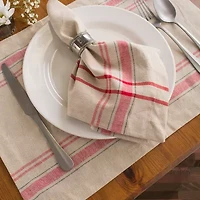 Design Imports French Stripe 6-pc. Napkins