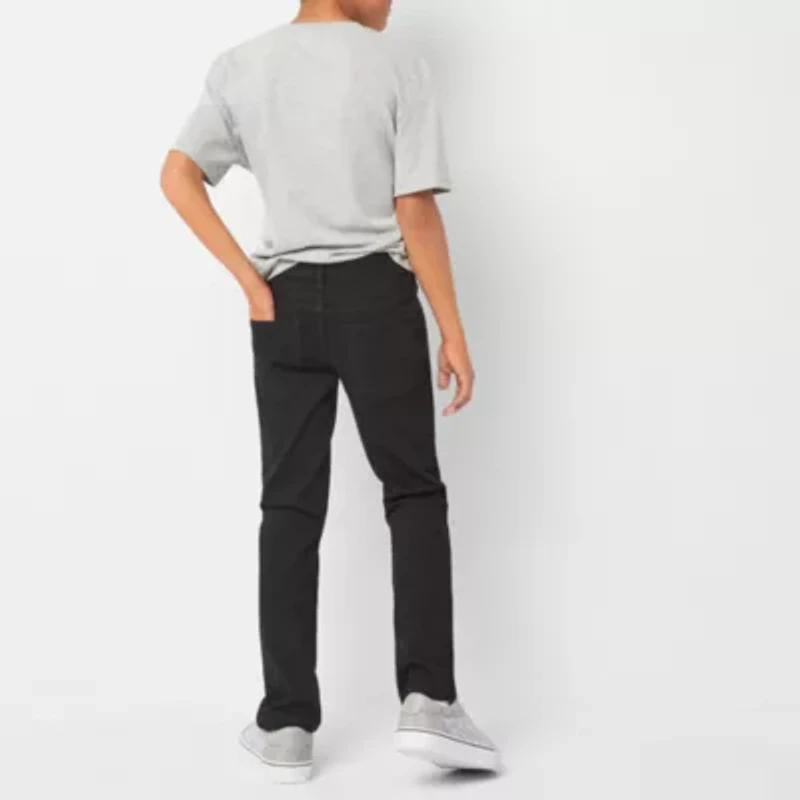 Thereabouts Little & Big Kid Boys Adjustable Waist Stretch Fabric Skinny Fit Denim Jean