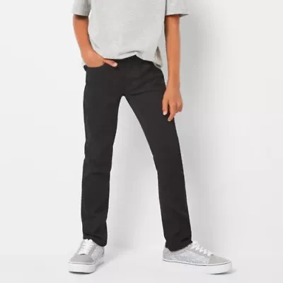 Thereabouts Little & Big Kid Boys Adjustable Waist Stretch Fabric Skinny Fit Denim Jean