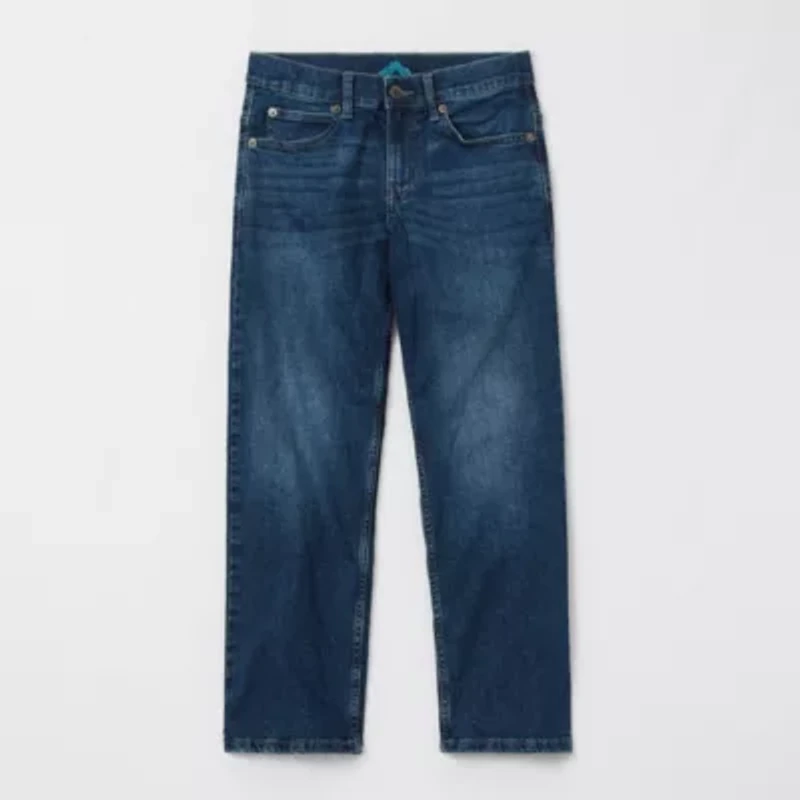 Thereabouts Little & Big Kid Boys Adjustable Waist Stretch Fabric Relaxed Fit Jean