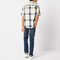 Thereabouts Little & Big Kid Boys Adjustable Waist Stretch Fabric Slim Fit Jean