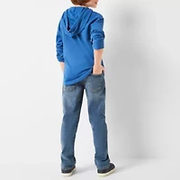 Thereabouts Little & Big Kid Boys Adjustable Waist Stretch Fabric Slim Fit Jean