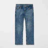 Thereabouts Little & Big Kid Boys Adjustable Waist Stretch Fabric Slim Fit Jean