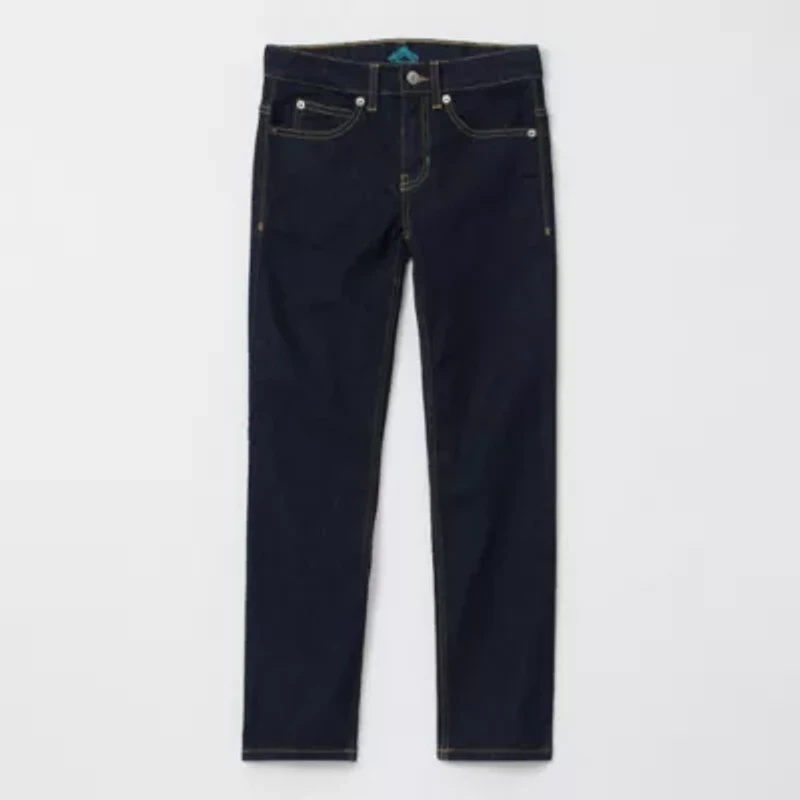 Thereabouts Little & Big Kid Boys Adjustable Waist Stretch Fabric Skinny Fit Denim Jean