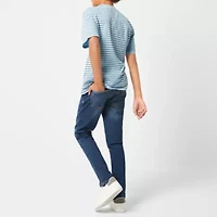 Thereabouts Little & Big Kid Boys Adjustable Waist Stretch Fabric Skinny Fit Denim Jean