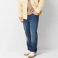 Arizona Advance Flex 360 Big and Tall Mens Regular Fit Tapered Leg Relaxed Jean