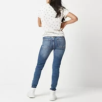 Arizona Womens Skinny Fit Juniors Jean
