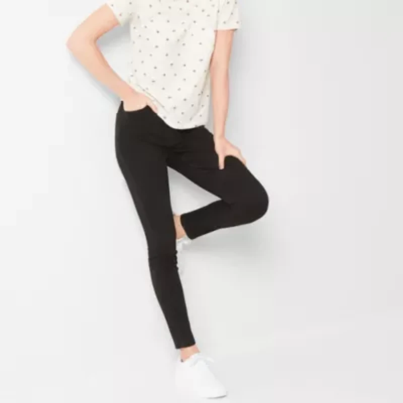 Arizona Womens High Rise Skinny Fit Jegging Jean
