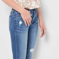 a.n.a Womens Mid Rise Stretch Fabric Skinny Fit Jegging Jean