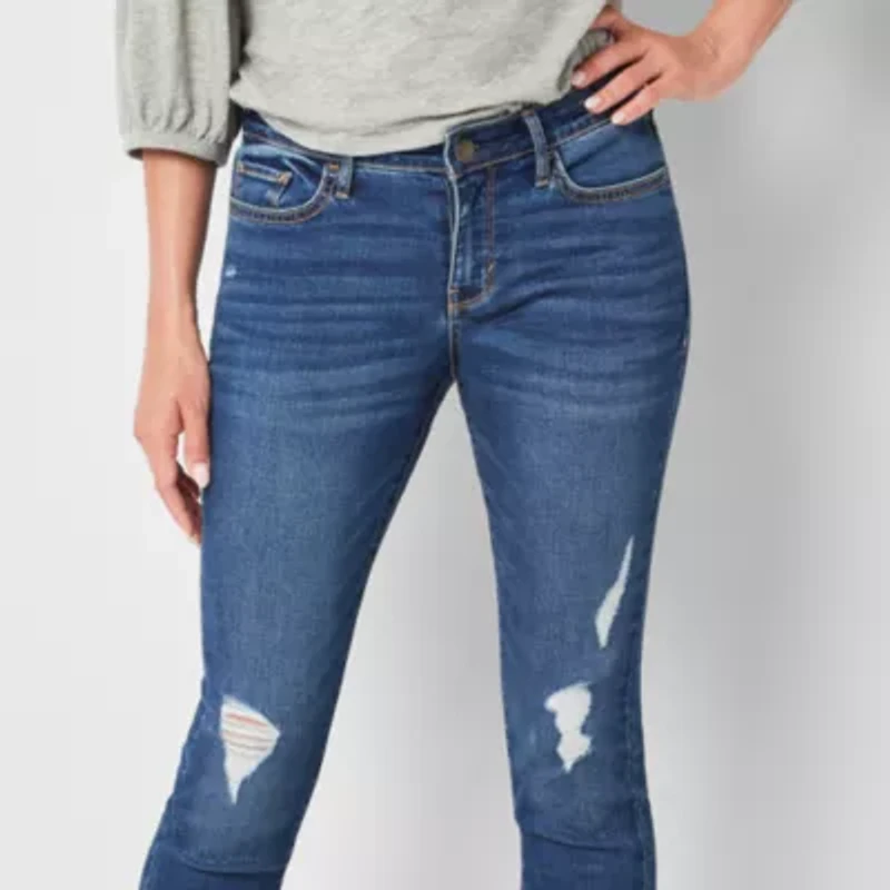 a.n.a Stretch Fabric Womens Mid Rise Skinny Fit Jegging Jean