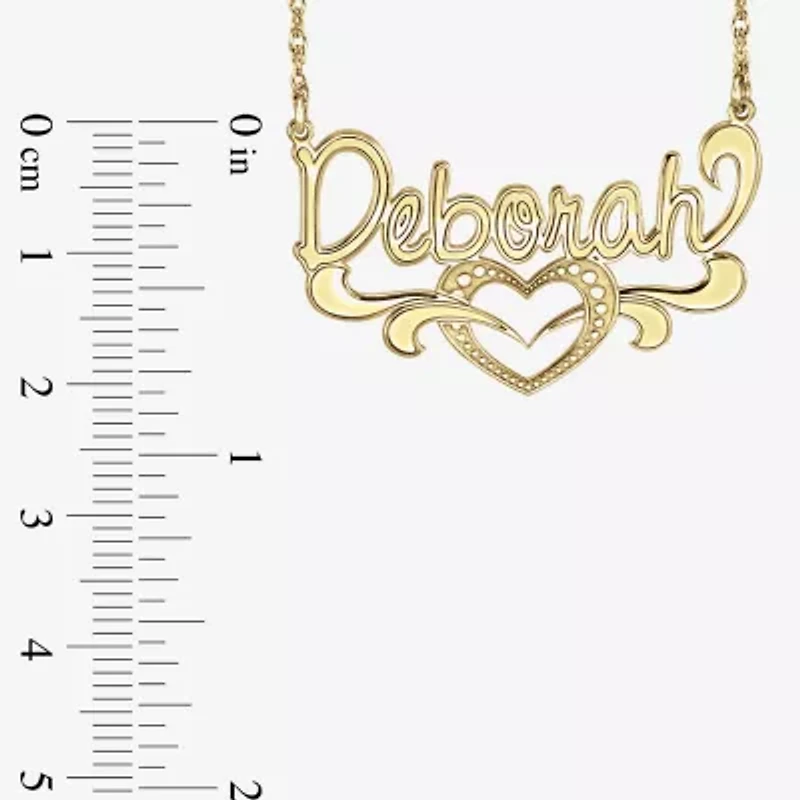 Womens Sterling Silver 18 Inch Pendant Necklace