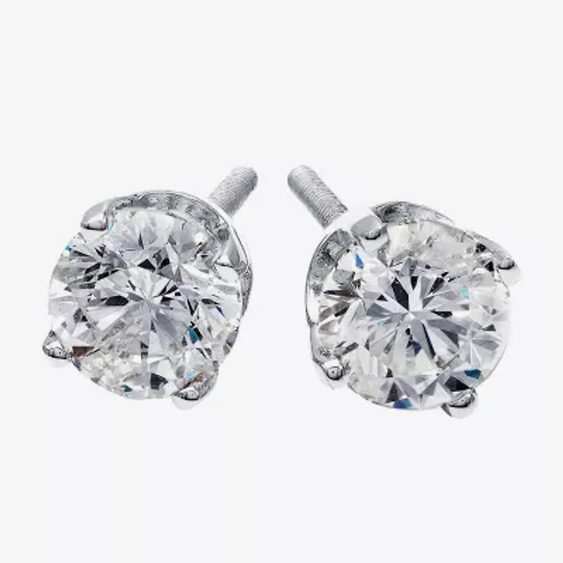 Premier Collection 1/4 CT. T.W. Natural Diamond Stud Earrings 14K Gold