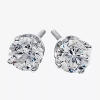 Premier Collection 1/4 CT. T.W. Natural Diamond Stud Earrings 14K Gold