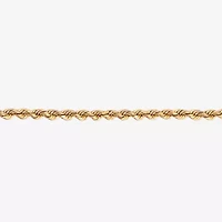14K Yellow Gold 18-24" 1.35mm Hollow Rope Chain Necklace