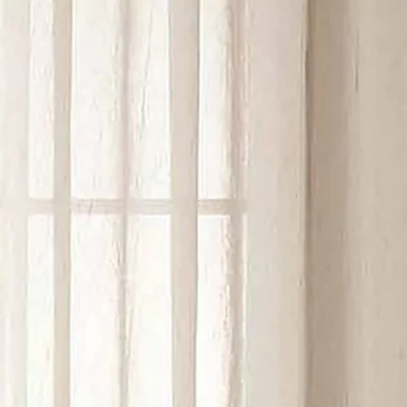 Home Expressions Crushed Voile Grommet Top Sheer Single Curtain Panel