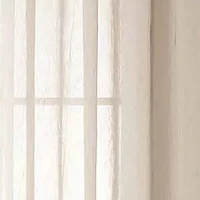 Home Expressions Crushed Voile Grommet Top Sheer Single Curtain Panel