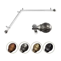 Rod Desyne Tyoma Corner 3/4 Adjustable Curtain