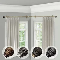 Rod Desyne Celio Corner 3/4 Adjustable Curtain