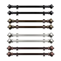 Rod Desyne (Set Of 2) Savannah 5/8 Adjustable Side Curtain