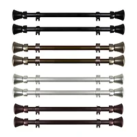 Rod Desyne (Set Of 2) Cora 5/8 Adjustable Side Curtain