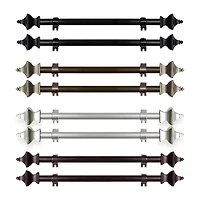 Rod Desyne (Set Of 2) Esta 5/8 Adjustable Side Curtain