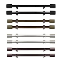 Rod Desyne (Set Of 2) Nora 5/8 Adjustable Side Curtain