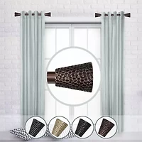 Rod Desyne (Set Of 2) Halldor 1 Adjustable Side Curtain