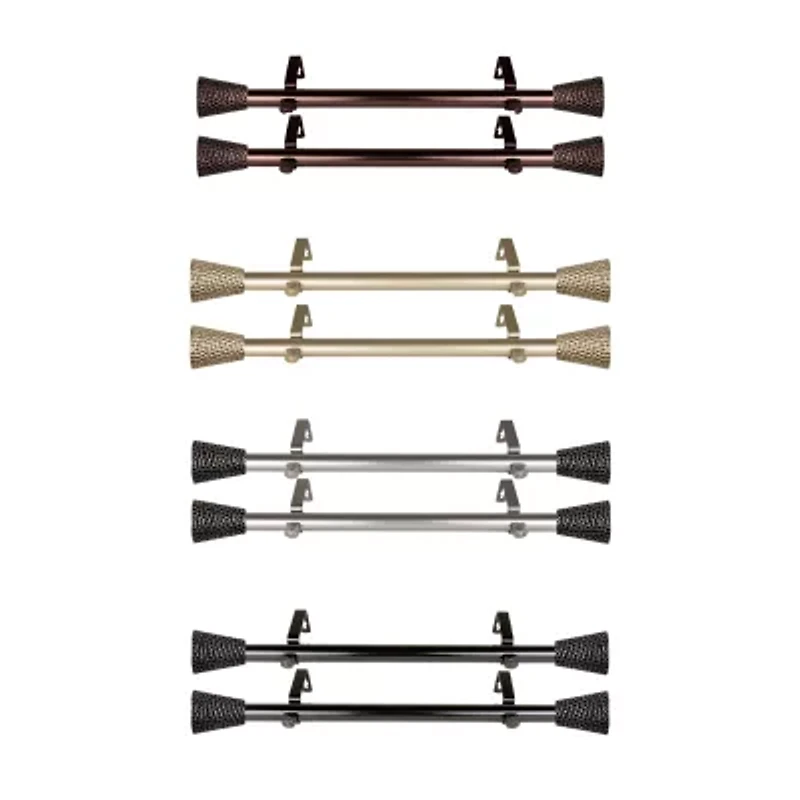 Rod Desyne (Set Of 2) Halldor 1 Adjustable Side Curtain