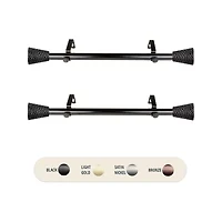 Rod Desyne (Set Of 2) Halldor 1 Adjustable Side Curtain