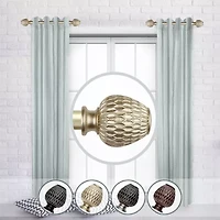 Rod Desyne (Set Of 2) Ashwin 1 Adjustable Side Curtain