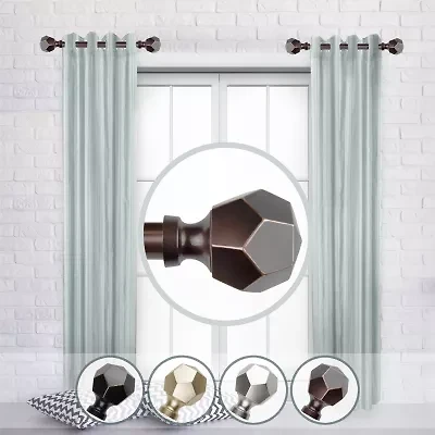 Rod Desyne (Set Of 2) Darden 1 Adjustable Side Curtain