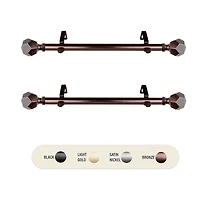 Rod Desyne (Set Of 2) Darden 1 Adjustable Side Curtain