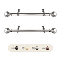 Rod Desyne (Set Of 2) Darden 1 Adjustable Side Curtain