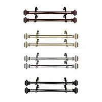 Rod Desyne (Set Of 2) Fern 1 Adjustable Side Curtain