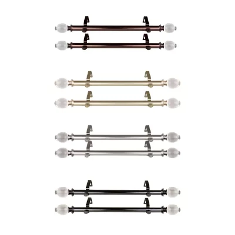 Rod Desyne (Set Of 2) Eileen 1 Adjustable Side Curtain