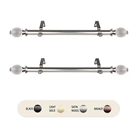 Rod Desyne (Set Of 2) Eileen 1 Adjustable Side Curtain