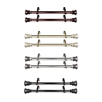 Rod Desyne (Set Of 2) Olympia 1 Adjustable Side Curtain