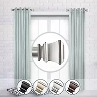 Rod Desyne (Set Of 2) Pineda 1 Adjustable Side Curtain