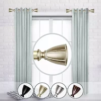 Rod Desyne (Set Of 2) Ayla 1 Adjustable Side Curtain
