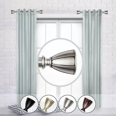 Rod Desyne (Set Of 2) Ayla 1 Adjustable Side Curtain