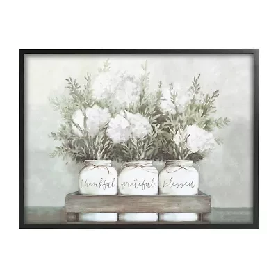 24''X30'' Pristine Hydrangea Print