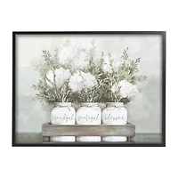 24''X30'' Pristine Hydrangea Print