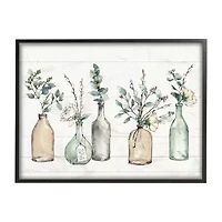 24''X30'' Bottles And Plants Farm Print
