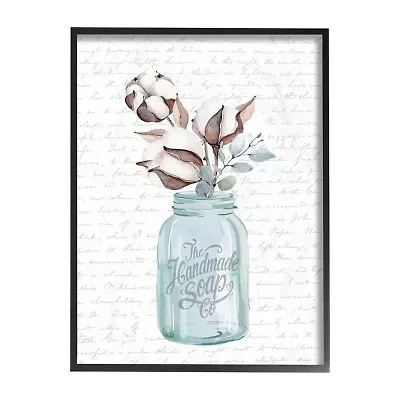 24''X30'' Handmade Soap Jar Print